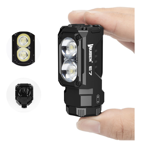Wuben E7 Mini Linterna Recargable Con Imán - Super Brillante