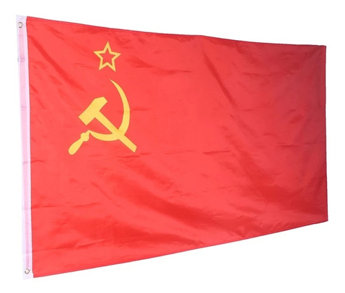 Imagen 2 de 2 de Bandera De La Unión Soviética (urss) 90x150 Cm