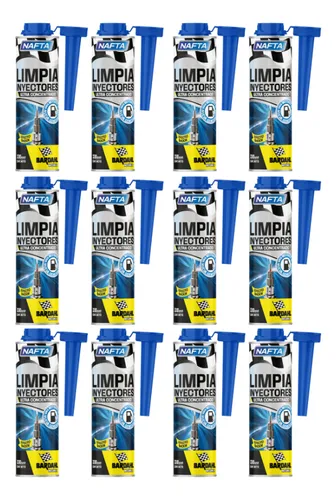 Kit Limpia Inyectores Nafta Ultra Concentrado 330ml X 12 Uni