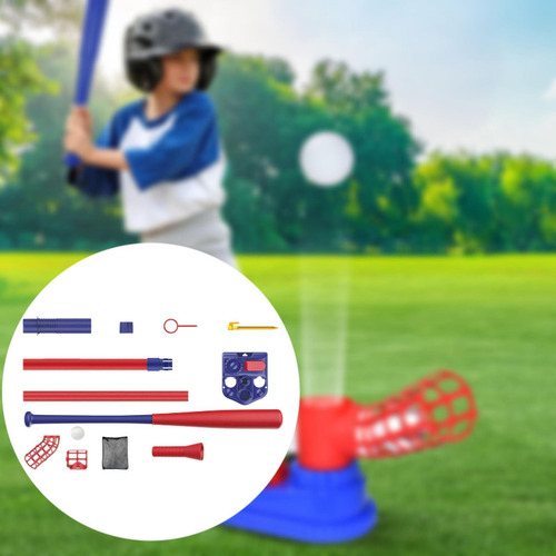 Máquina De Lanzamiento De Béisbol Para Niños, Juegos Azul