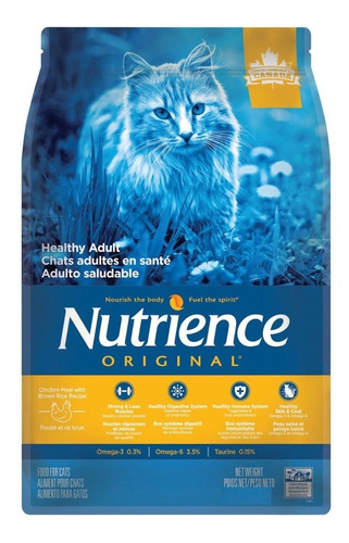 Alimento Gato Adulto Nutrience Original  Pollo2,5kg