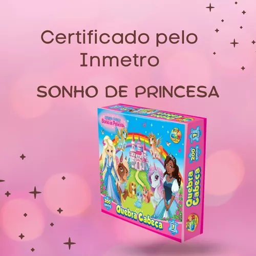 Box de Livros e Quebra cabeça das Princesas