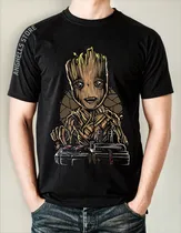 Comprar Polo Groot Avengers Superheroes Algodon Reactivo