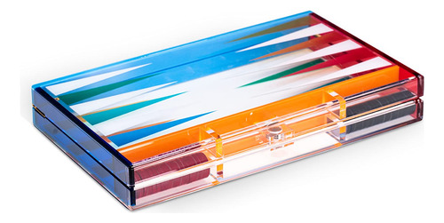 Juego De Backgammon 14 X 8.5 X2 Para Adultos Con Piezas De