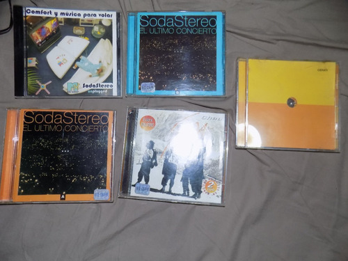 Soda Stereo, Los Prisioneros, Rock, En Español Cd Precio Und