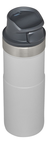 Vaso térmico Stanley Classic Trigger-Action Travel lisa color ash 473mL 12V