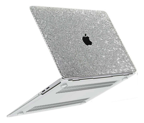 Funda Brillante Con Rhinestones Para Macbook Pro 13