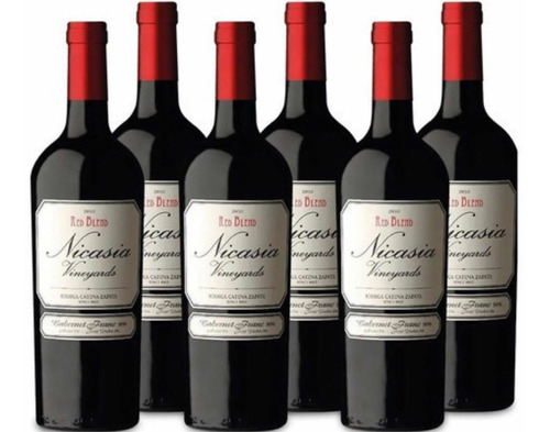 Nicasia Cabernet Franc Caja X 6  Oferta Ayrescuyanos- Flex