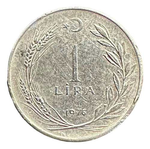 Turquía - 1 Lira - Año 1976 - Km #889 - Atatürk