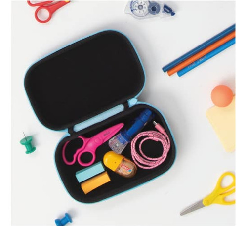 Caja De Lápices De Malla Rosa Para School