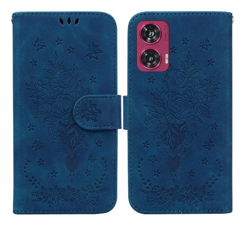 Funda For Motorola Edge 50 Fusion Cartera Kickstand Flip