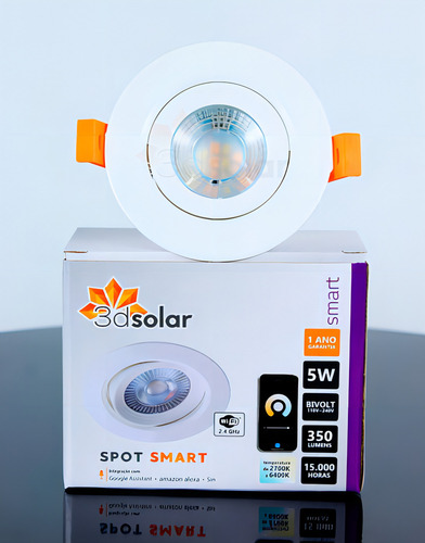 Spot Led Smart 5w Wi-fi Conexão Alexa Google Home
