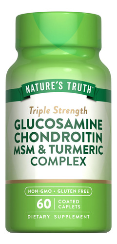 La Verdad Glucosamina Chondroitin Msm Complex Ten 60 Mmmvw