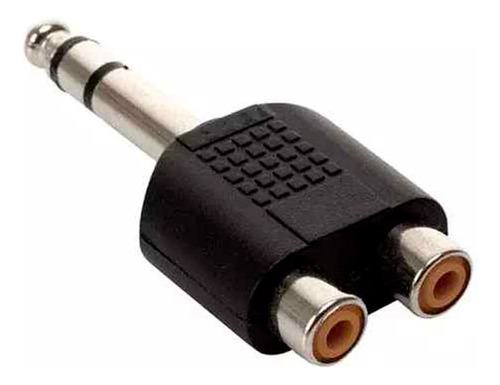 Adaptador 2 Rca A Plug 6,5mm Stereo - Burzaco