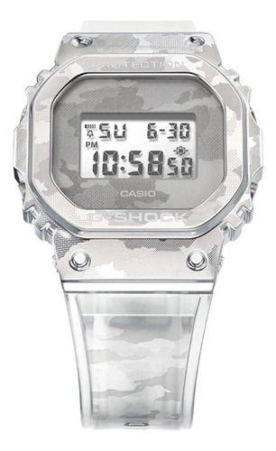 Relógio Casio G-shock Transparente Special Gm-5600scm-1dr