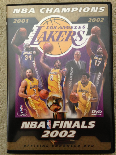Video Dvd Nba 2002 Los Angeles Lakers Shaquille O'neal