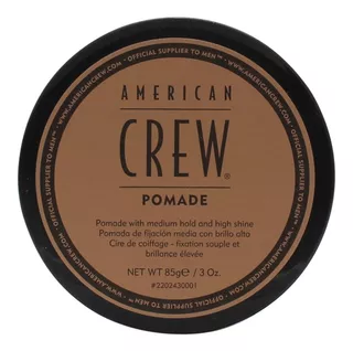 Cera Fijación Media Brillo Alto Pomade American Crew Men