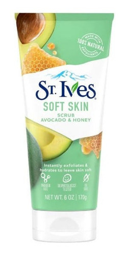 St. Ives Exfoliante Aguacate Y Miel Piel Suave 170gr St Ives