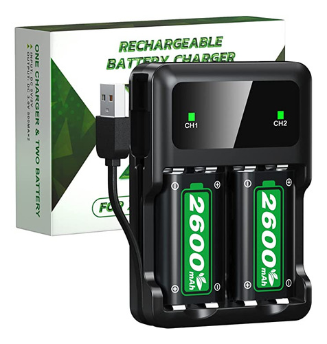 Paquete De Baterias + Cargador P/ Xbox One/xbox Series