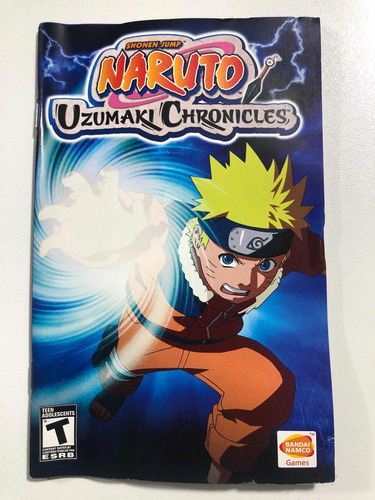 Naruto Uzumaki Chronicles Ps2 Original Midia Fisica