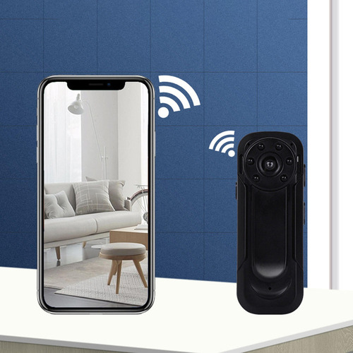 Mini Cámara Corporal Wifi Cámara Personal Dvr Multiuso 180