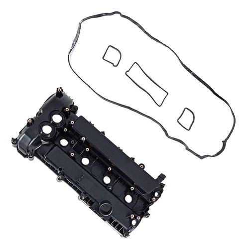 Cubierta De Válvula De Motor Negra Lr050635 31460817 Apta