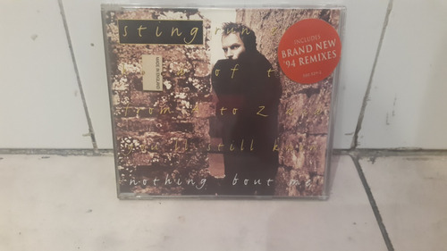 Sting  Maxi Single ¨nothing' Bout Me¨ -made In England-