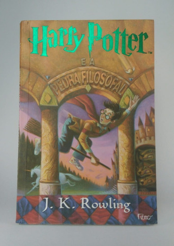 Livro: Harry Potter E A Pedra Filosofal- J. K. Rowling Usado