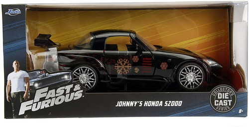 Rápido Y Furioso Honda S2000 Johnny Tran Esc 1/24 Rada Metal