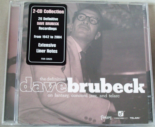 The Definitive Dave Brubeck On Fantasy, Concord Telarc 2 C 