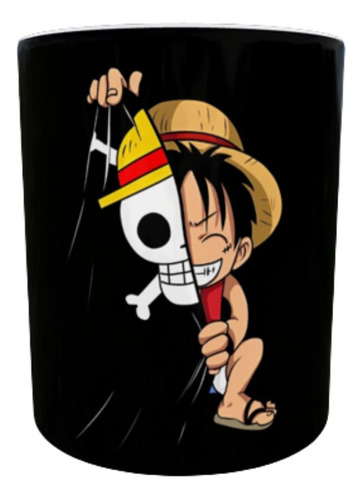Mug Taza 11 Onz Luffy Bandera One Piece