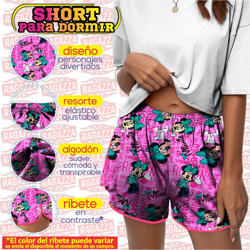 Short Ultra Cómodo Y Fresco Ropa De Casa
