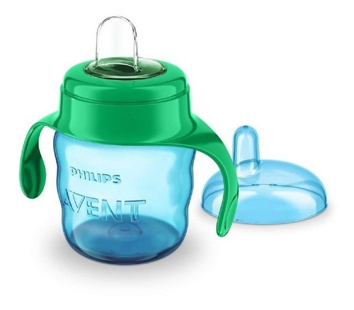 Vaso Avent Bebe Entrenamiento Easy Sip X 200m Con Asas 55105