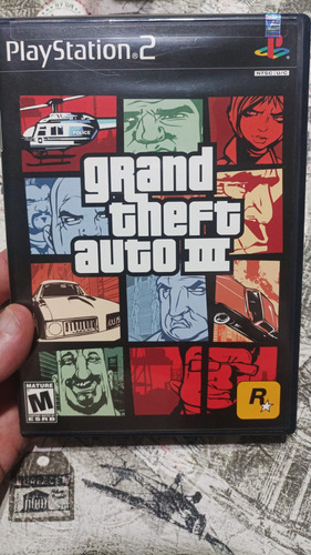 Grand Theft Auto Iii Gta Original Ps2 Ntsc Local Mg
