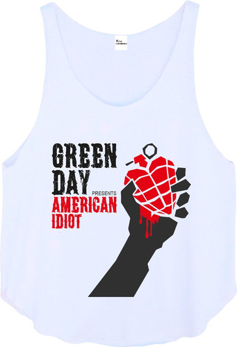 Imagem 6 de 8 de Camiseta Ou Baby Look Green Day