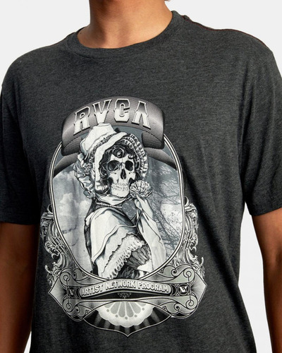 Playera Rvca George Thompson Skull Original The Reason Store