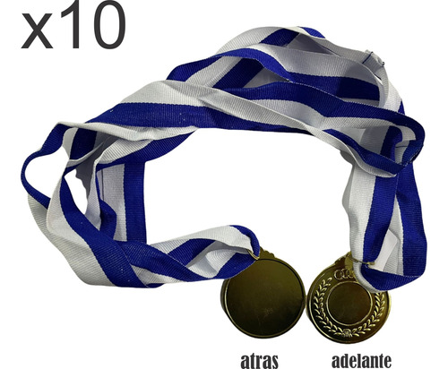 Medalla Premio Imitación Oro 5cm  Fútbol Basketball Hockey