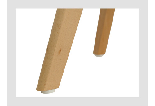 Set X 6 Sillas Eames Tulip De Comedor Almohadón Patas Madera