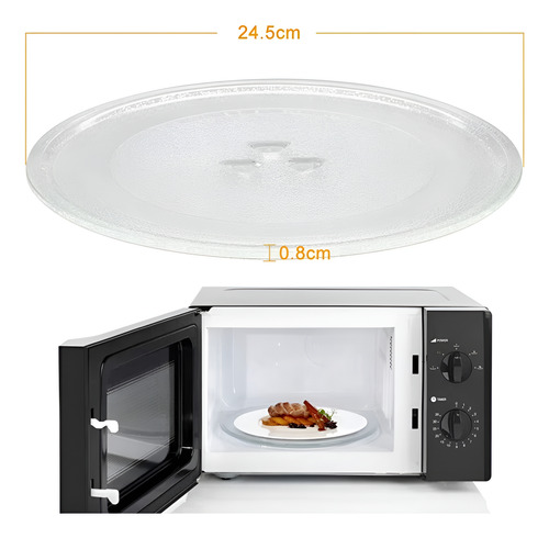 Plato Vidrio Microonda Somela Fancy 1700 Fancy 2000