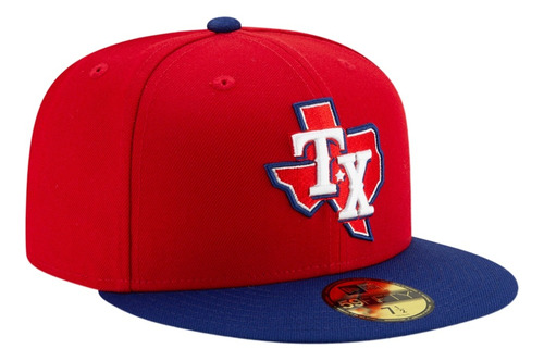 Gorra Neww Era 59fifty Texas Rangers Rojo-azul 70546270