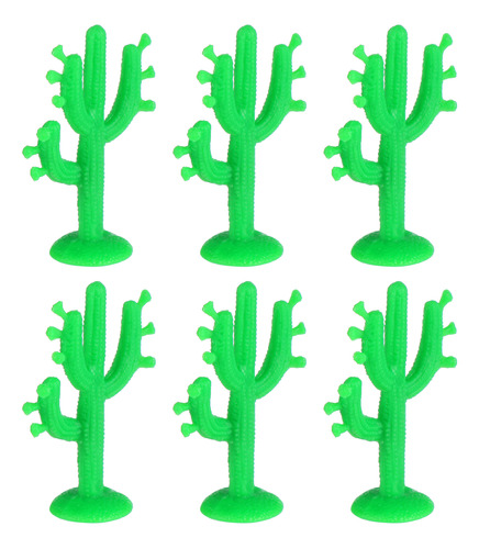 Adorno Decorativo De Cactus Artificiales En Miniatura, 50 Un