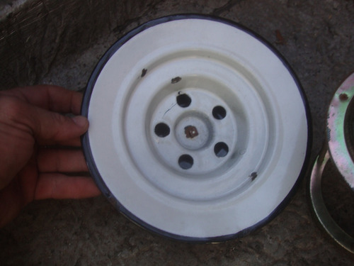 Antiguo Sombrero Enlozado Para Sol De Noche Rep. 21,4 Diam (Usado)