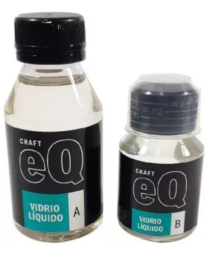 Vidrio Liquido Eq Arte 150 Cc Cristal (2 Componentes)