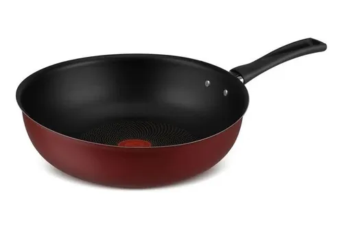 Frigideira Wok Antiaderente Rochedo Limpa Facil 24cm
