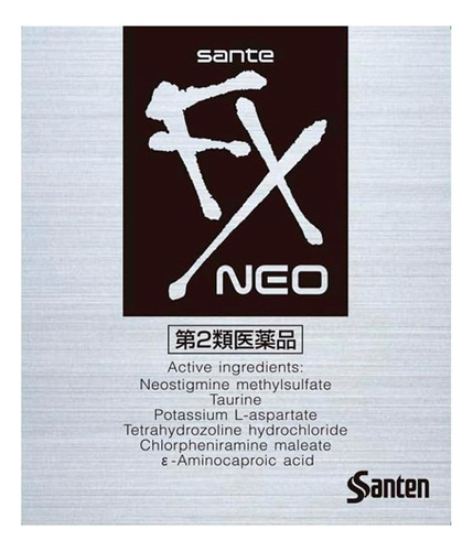 Colírio Japonês Sante Fx Neo 12ml - O Melhor Do Japão!