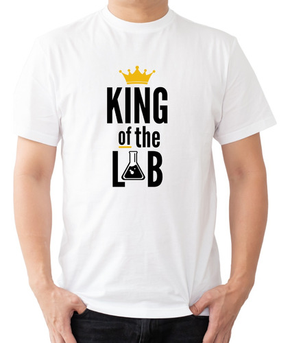 Polera - Bones - King Of The Lab -  100% Algodón 