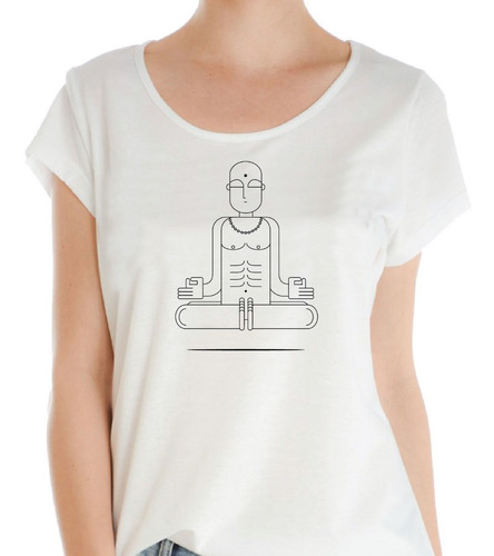 Remera De Mujer Monje 100% Algodón Pima Peruano