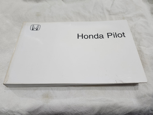 Catalogo Manual Usuario Honda Pilot Edición 2009