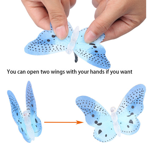 .decoración Al Aire Libre De Lámparas De Mariposa Solares