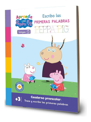 Aprende Con Peppa. Escribo Las Primeras Palabras, De Hasbro. Editorial Altea, Tapa Blanda En Español, 2023